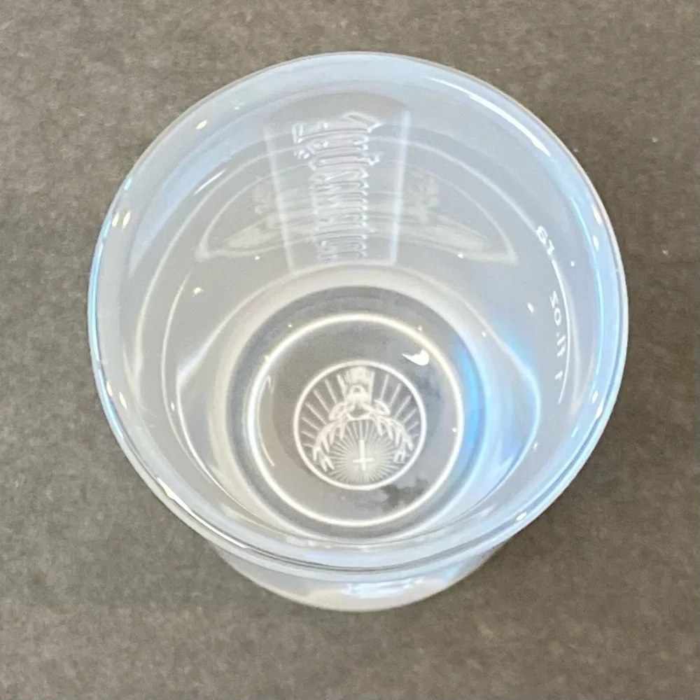 Jagermeister Frosted Shot Glass Jager Tall Bar Buck Stag Deer on Bottom